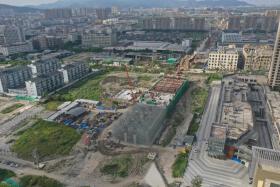 多图实探！S2轻轨瑞安市区4大站点工程进度曝光，未来这些区域要开挂…