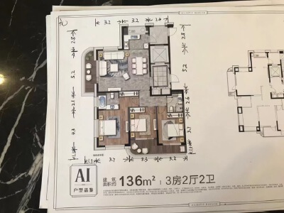 (滨海新区)新湖春晓3室2厅2卫346万135.95m²出售