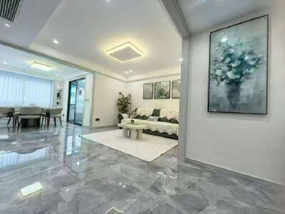 新房源出售沿江新村 电梯100平152万，看中有少，3室装修精致，拎包入住